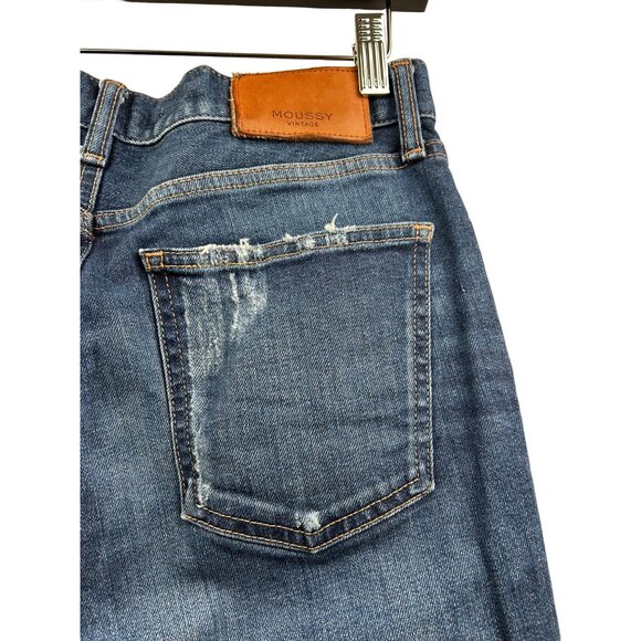 MOUSSY VINTAGE x Barneys‎ New York Distressed Skinny Jeans Sz 28 MADE IN JAPAN - Picture 12 of 15